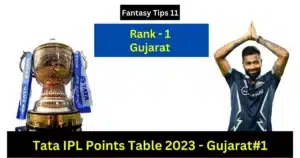 Tata IPL Points Table 2023