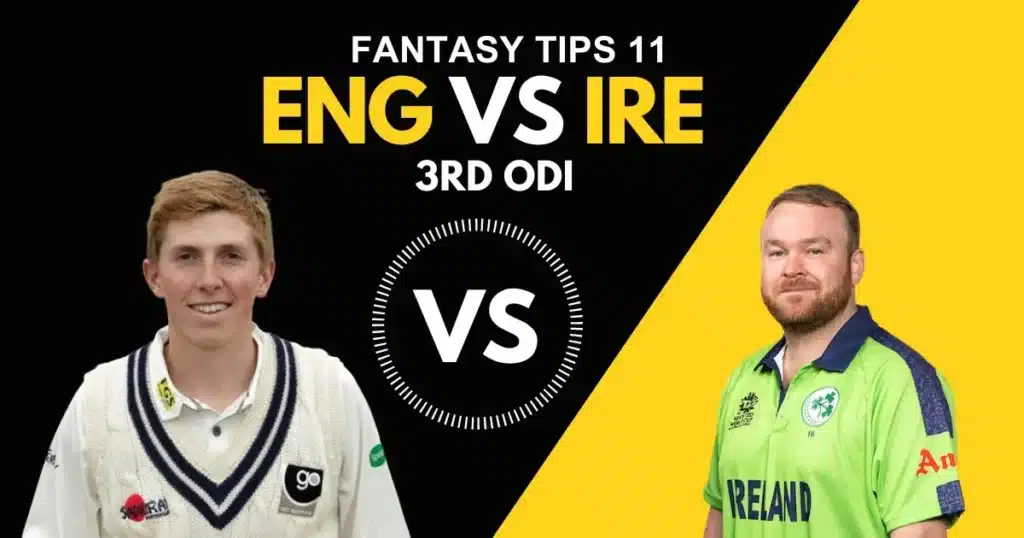 England vs Ireland 3rd ODI