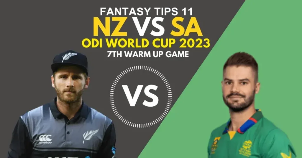 New Zealand vs South Africa Dream11 Prediction