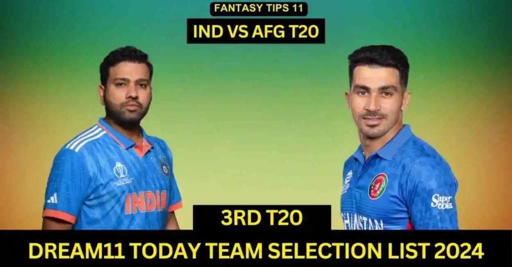 IND vs AFG 3rd T20 Match