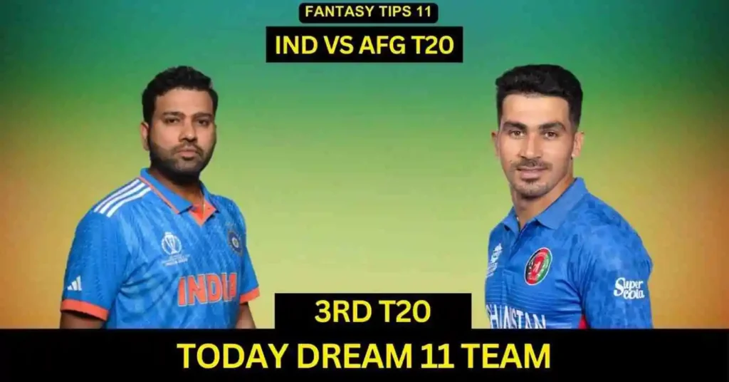IND vs AFG 3rd T20I