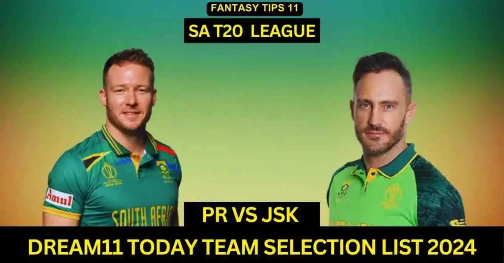 SA 2024 PR vs JSK 9th Match