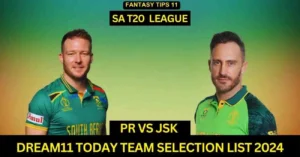 SA 2024 PR vs JSK 9th Match