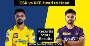 CSK vs KKR Head to Head