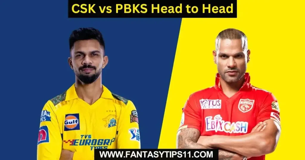 CSK vs PBKS Head to Head