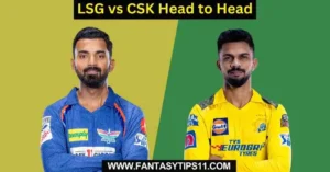 LSG vs CSK Head to Head