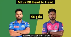MI vs RR Head to Head